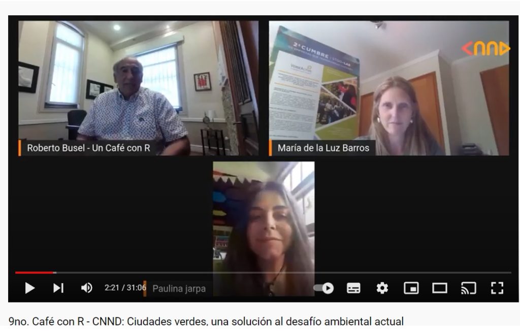Café con R - CNND: Ciudades verdes, una solución al desafío ambiental actual