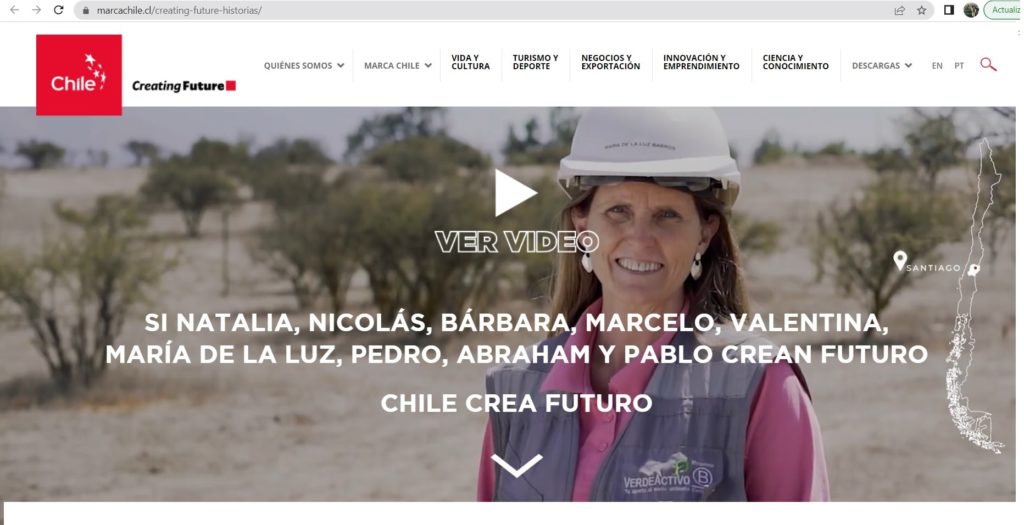 Chilenos y chilenas creando futuro